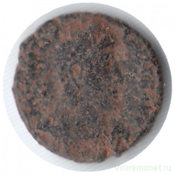 Монета. Римская империя. Фолис (375-392 гг) Валентиниан II. №26.