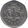 Монета. Барбадос. 1 доллар 2004 год.  