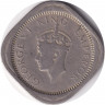 Монета. Индия Британская. 2 анны 1940 год. Без отметки монетного двора.