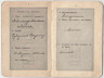 Паспортная книжка. Российская Империя. Выдана в Литве банком "Вьюн", 1916 год. 