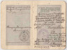 Паспортная книжка. Российская Империя. Выдана в Литве банком "Вьюн", 1916 год. 