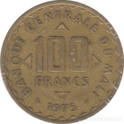 Монета. Мали. 100 франков 1975 год. ФАО.