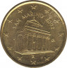 Монета. Сан-Марино. 10 центов 2002 год. ав.