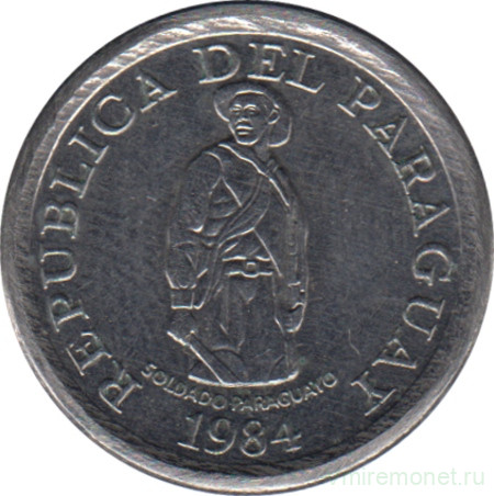 Монета. Парагвай. 1 гуарани 1984 год.