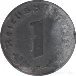 Монета. Германия. Третий Рейх. 1 рейхспфенниг 1942 год. Монетный двор - Вена (B).