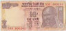Банкнота. Индия. 10 рупий 2012 год. (L) Тип 102e. ав.