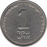 Монета. Израиль. 1 новый шекель 2007 (5767) год. ав.