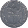 Монета. Французская Полинезия. 2 франка 2004 год. ав.