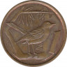 Монета. Каймановы острова. 1 цент 1987 год. рев.