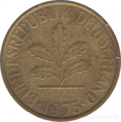 Монета. ФРГ. 5 пфеннигов 1973 год. Монетный двор - Мюнхен (D).