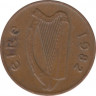 Монета. Ирландия. 1 пенни 1982 год. ав.