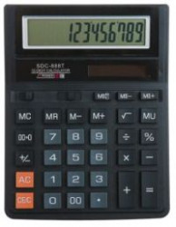Калькулятор настольный 12-разрядный, SDC-888T. Производство Китай. 
