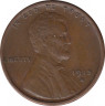 Монета. США. 1 цент 1915 год. Монетный двор S. ав.