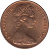 Монета. Австралия. 2 цента 1980 год. ав.
