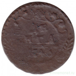 Монета. Россия. Деньга 1746 год.
