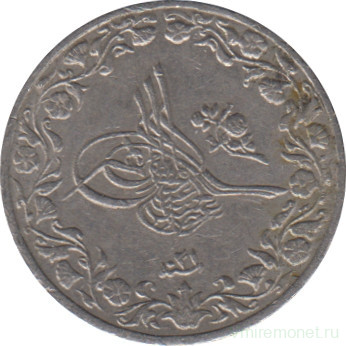 Монета. Египет. 1/10 кирша 1895 (1293/21) год.