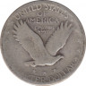 Монета. США. 25 центов 1930 год. рев.
