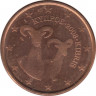 Монета. Кипр. 1 цент 2008 год. ав.