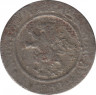 Монета. Бельгия. 10 сантимов 1862 год. ав.