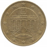 Монета. Германия. 50 центов 2002 год. (J).