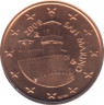 Монета. Сан-Марино. 5 центов 2009 год. ав.