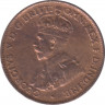 Монета. Австралия. 1/2 пенни 1929 год. рев.