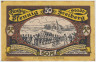 Бона. Нотгельд. Германия. Город Фрайберг. 50 пфеннигов 1921 год. Вариант 379.2.5. рев.
