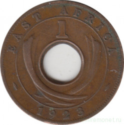 Монета. Британская Восточная Африка. 1 цент 1923 год.