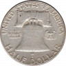 Монета. США. 50 центов 1961 год. Франклин. рев.