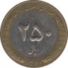 Монета. Иран. 250 риалов 1999 (1378) год. ав.