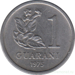 Монета. Парагвай. 1 гуарани 1975 год.