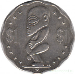 Монета. Острова Кука. 1 доллар 2003 год.