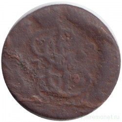 Монета. Россия. Полушка 1768 год. Е.М.