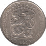 Монета. Чехословакия. 3 кроны 1966 год. ав.