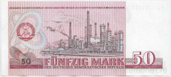 Банкнота. Германия. ГДР. 50 марок 1971 год. Тип 30b.