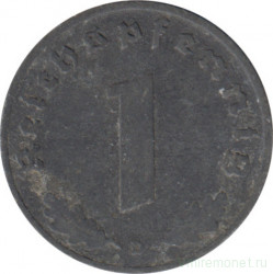 Монета. Германия. Третий Рейх. 1 рейхспфенниг 1942 год. Монетный двор - Мюнхен (D).