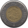 Монета. Канада. 2 доллара 2007 год. ав.