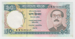 Банкнота. Бангладеш. 10 таки 1997 год.