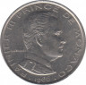 Монета. Монако. 1 франк 1966 год. ав.