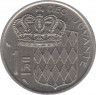 Монета. Монако. 1 франк 1966 год. рев.