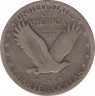 Монета. США. 25 центов 1925 год. рев.