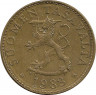 Аверс.Монета. Финляндия. 50 пенни 1983 год (К).