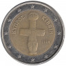 Монета. Кипр. 2 евро 2008 год.