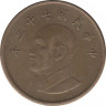 Монета. Тайвань. 1 доллар 1983 год. (72-й год Китайской республики). ав.