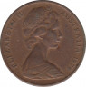 Монета. Австралия. 2 цента 1979 год. ав.