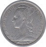 Монеты. Реюньон 1 франк 1971 год. ав.