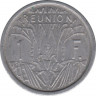 Монеты. Реюньон 1 франк 1971 год. рев.