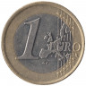 Монета. Финляндия. 1 евро 2001 год.