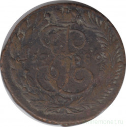 Монета. Россия. 2 копейки 1789 год. Е.М.