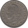 Монета. Аргентина. 5 сентаво 1923 год. ав.